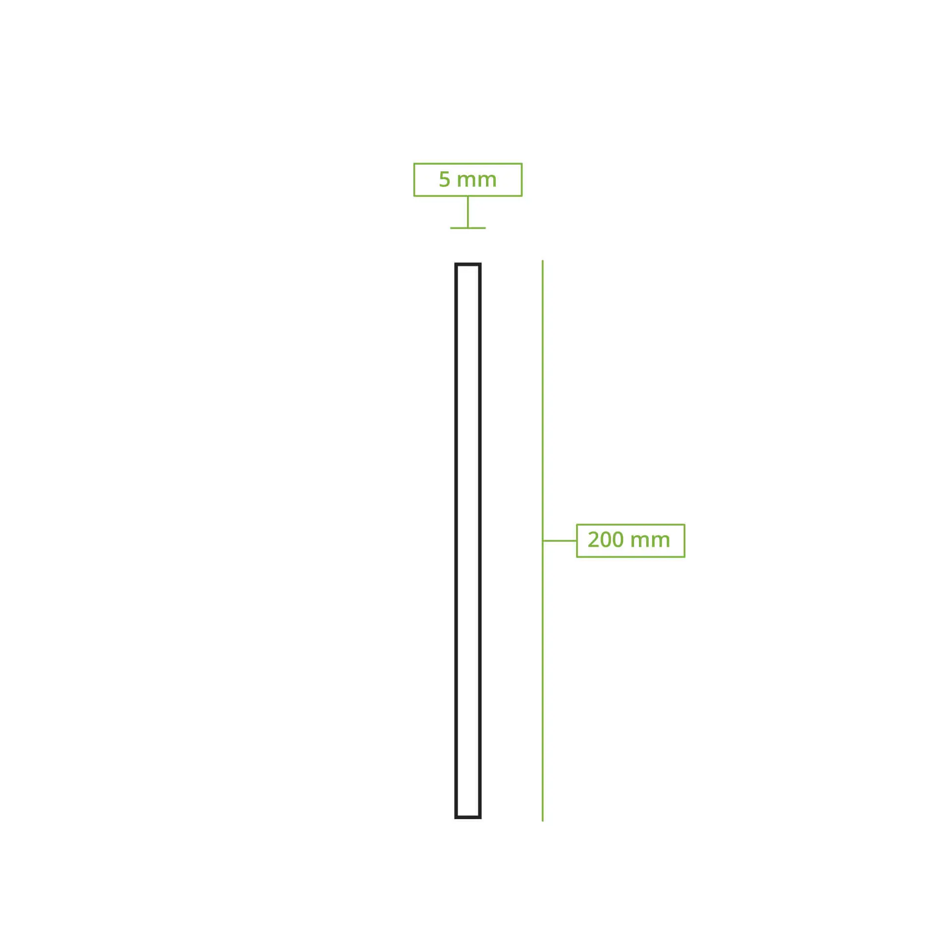 Trinkhalme aus Papier 20 cm, Ø 0,5 cm, weiß, vertikal gerollt, einzeln verpackt