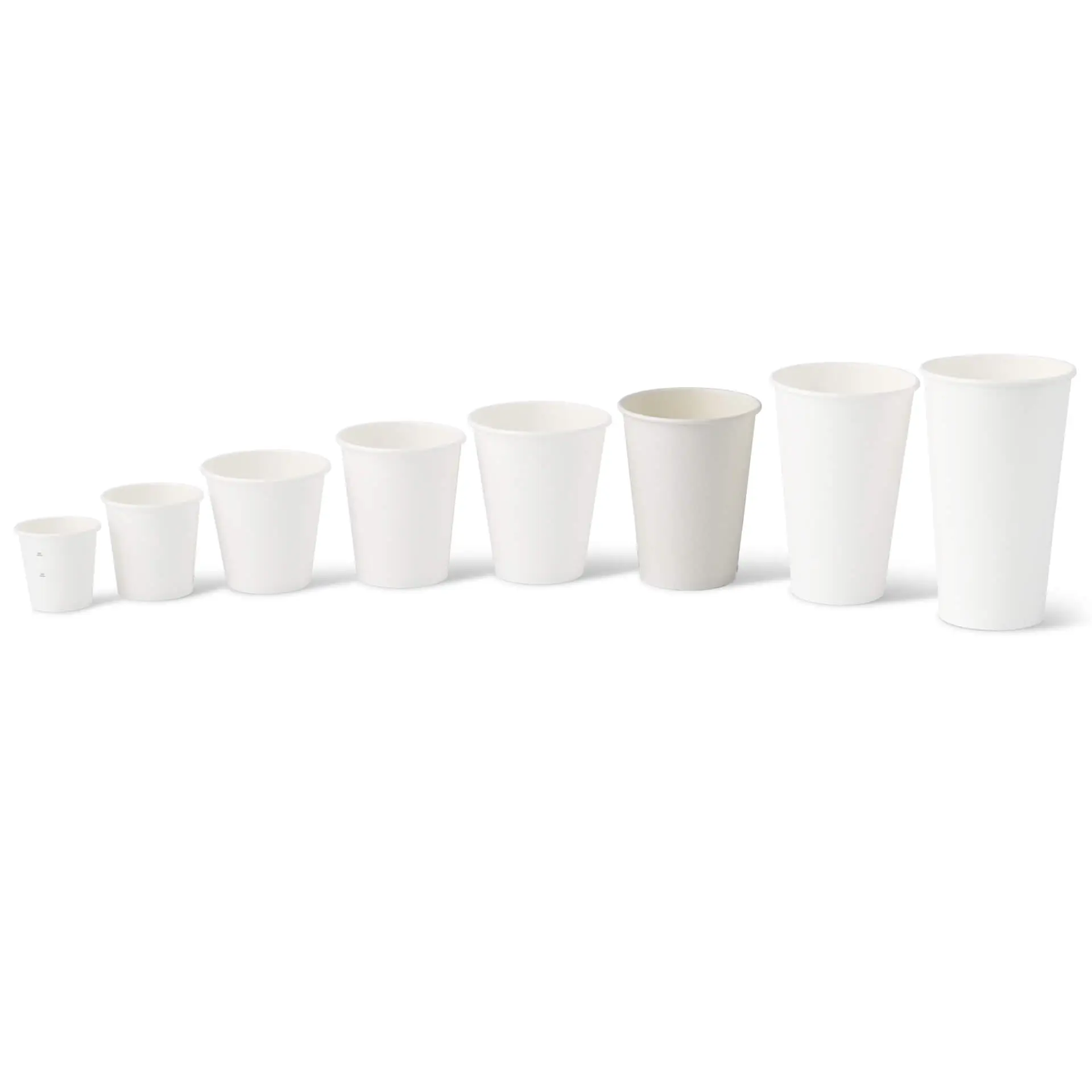 12 oz Paper cups single wall, Ø 90 mm, white