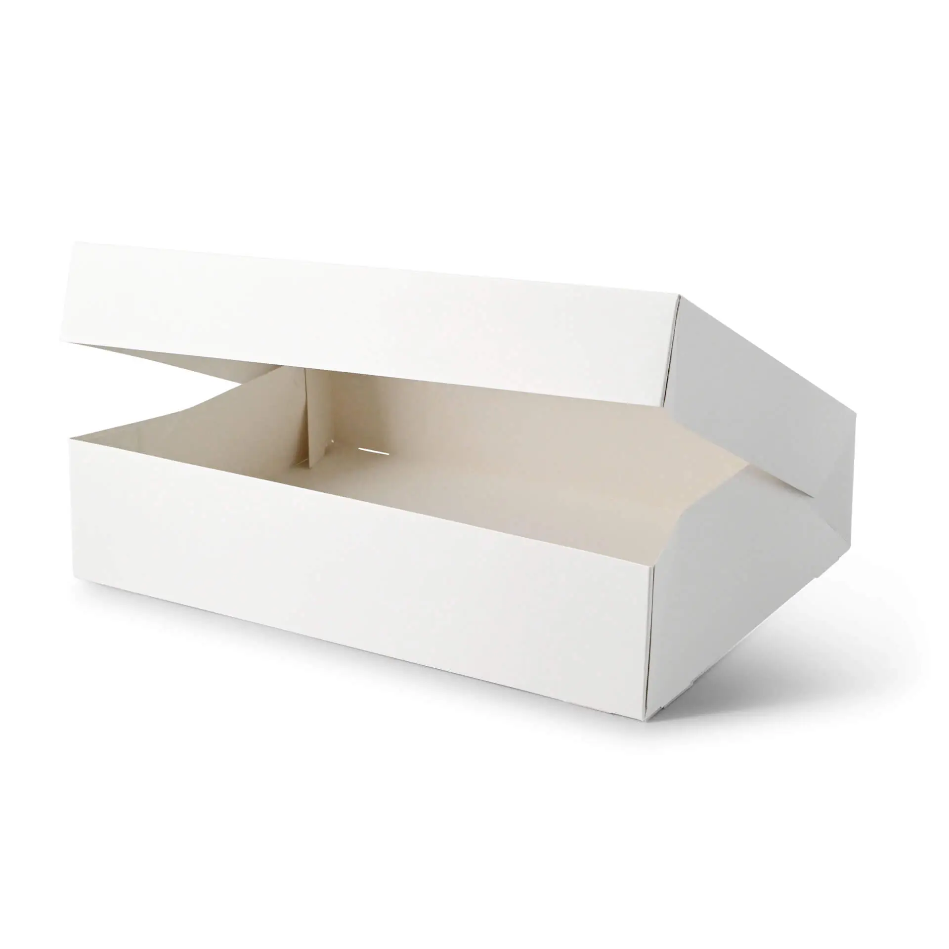 Cupcake boxes (12 pieces), cellulose window, white