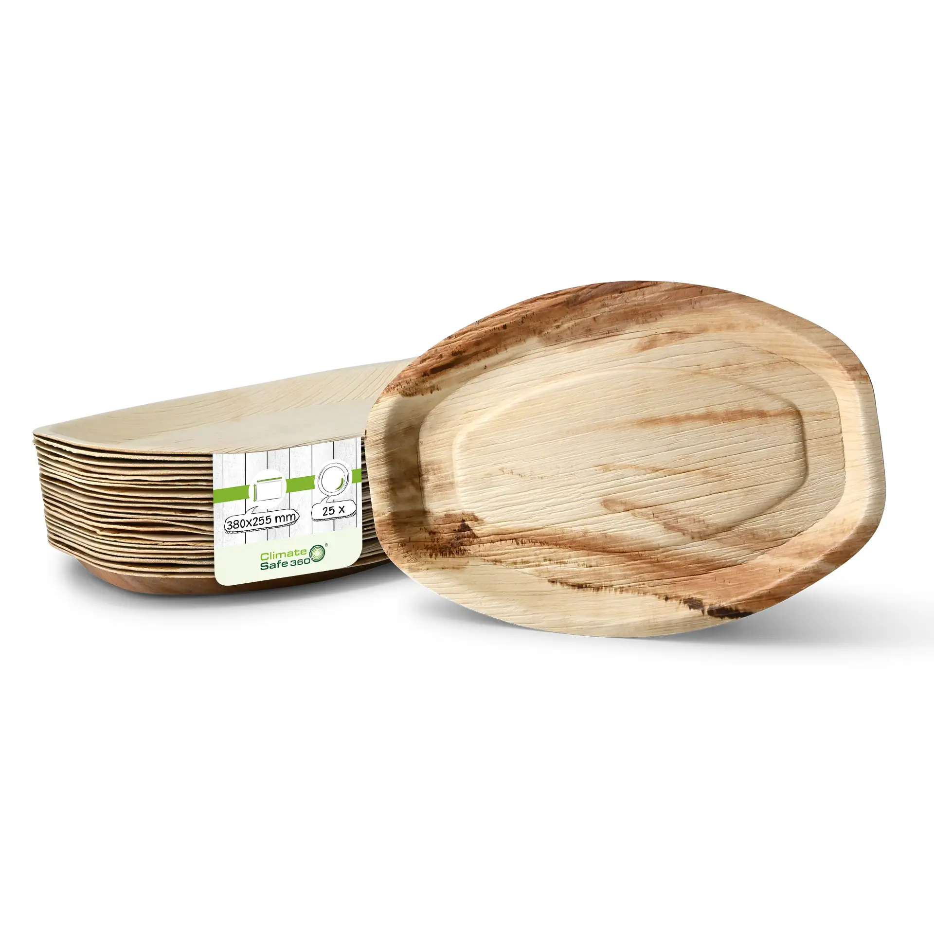 Palm Leaf Tray "Palmware®" 38 x 25.5 cm, Rectangular