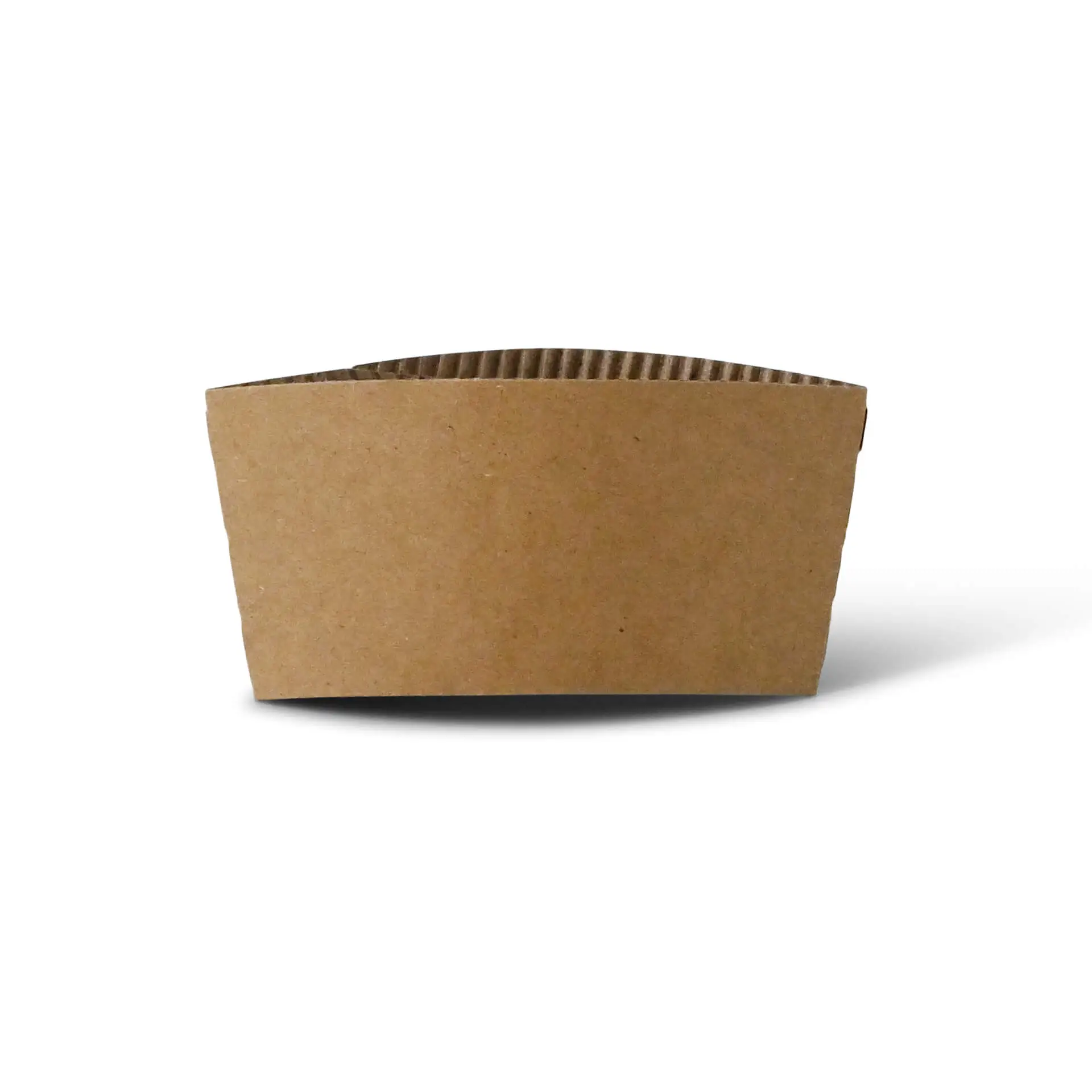 Cardboard sleeves for 6 / 8 / 10 oz paper cups, kraft