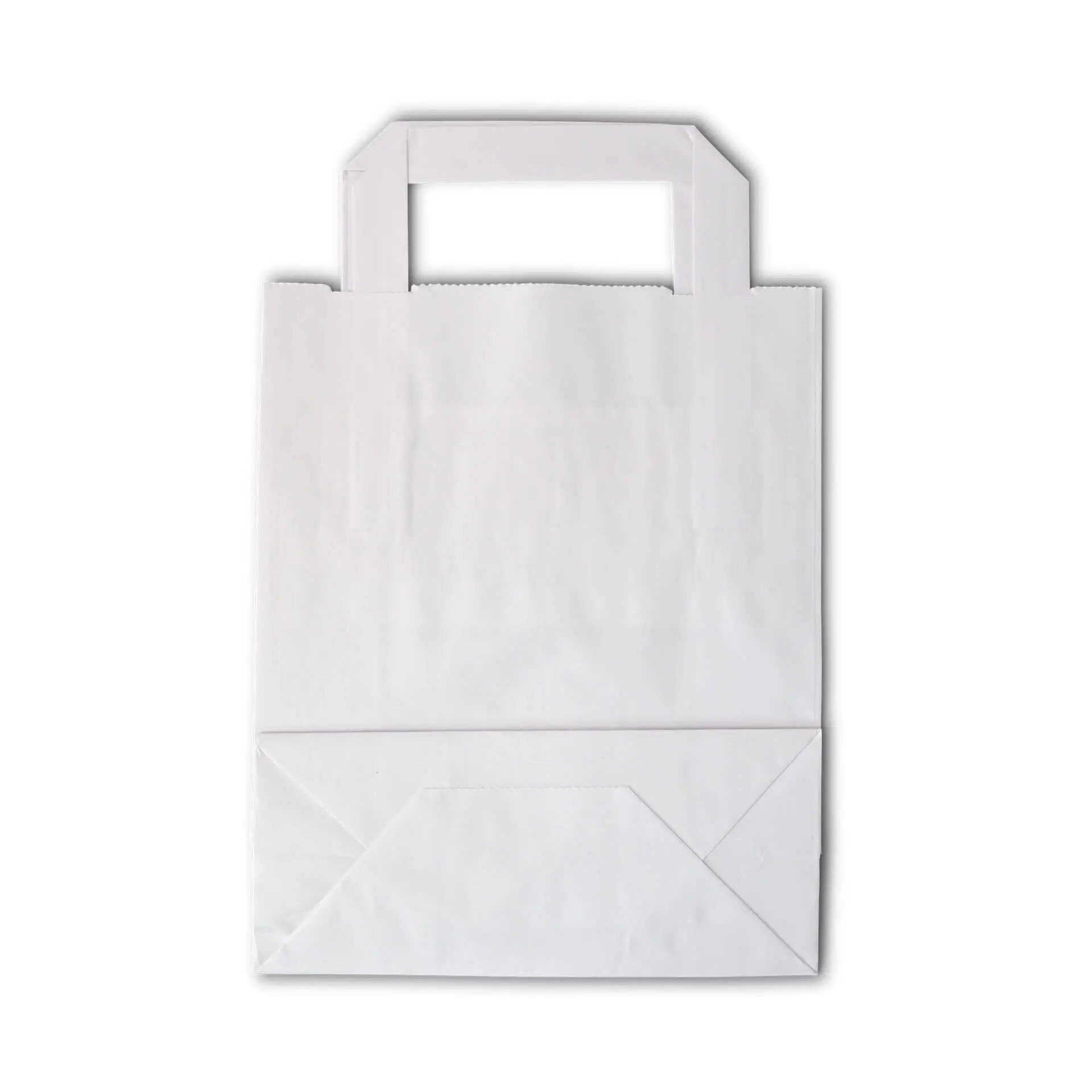 Kraft paper bags S, 18 x 8 x 22 cm, white