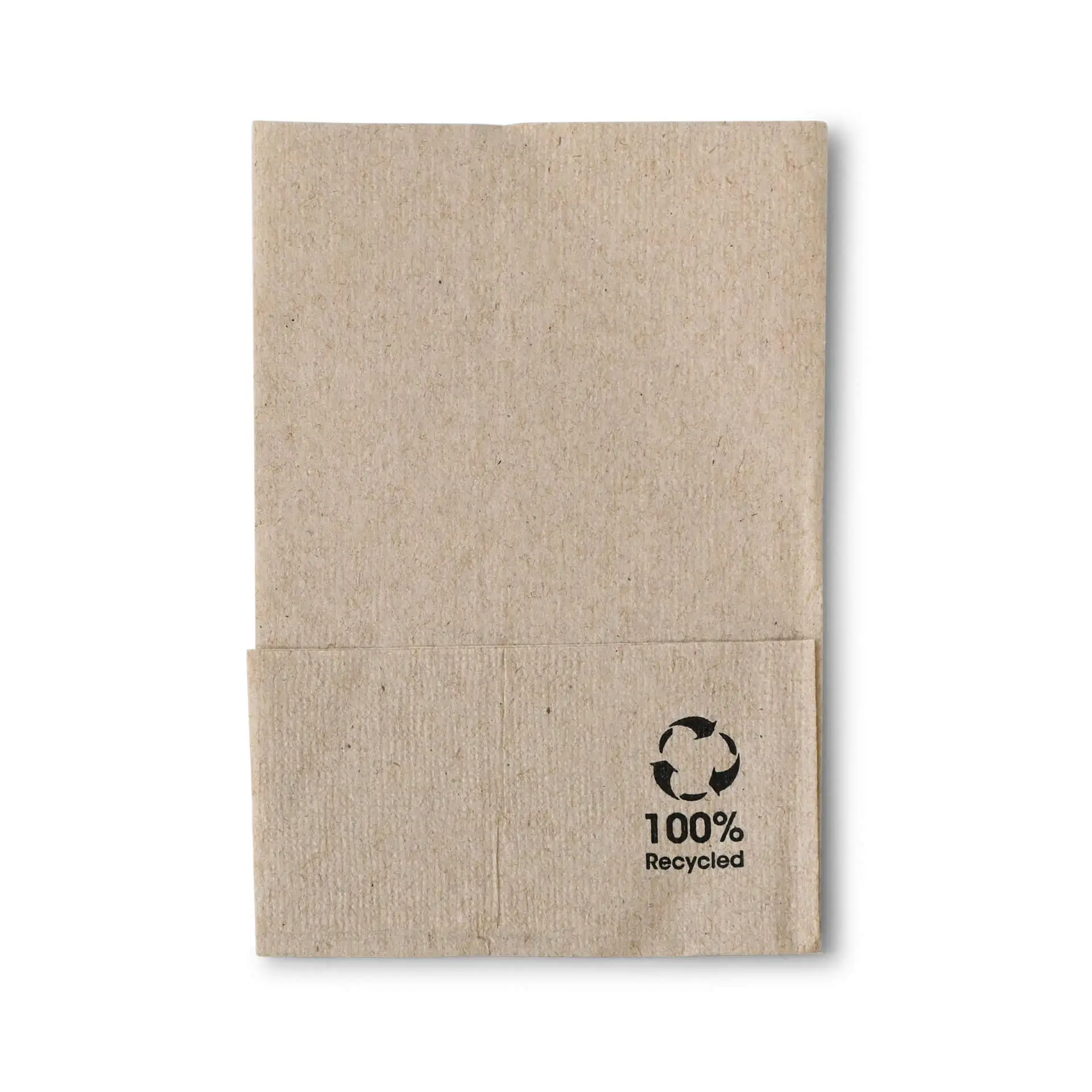 rPaper-Ice cream napkins 12 x 8.5 cm, 1-ply, folded, unbleached