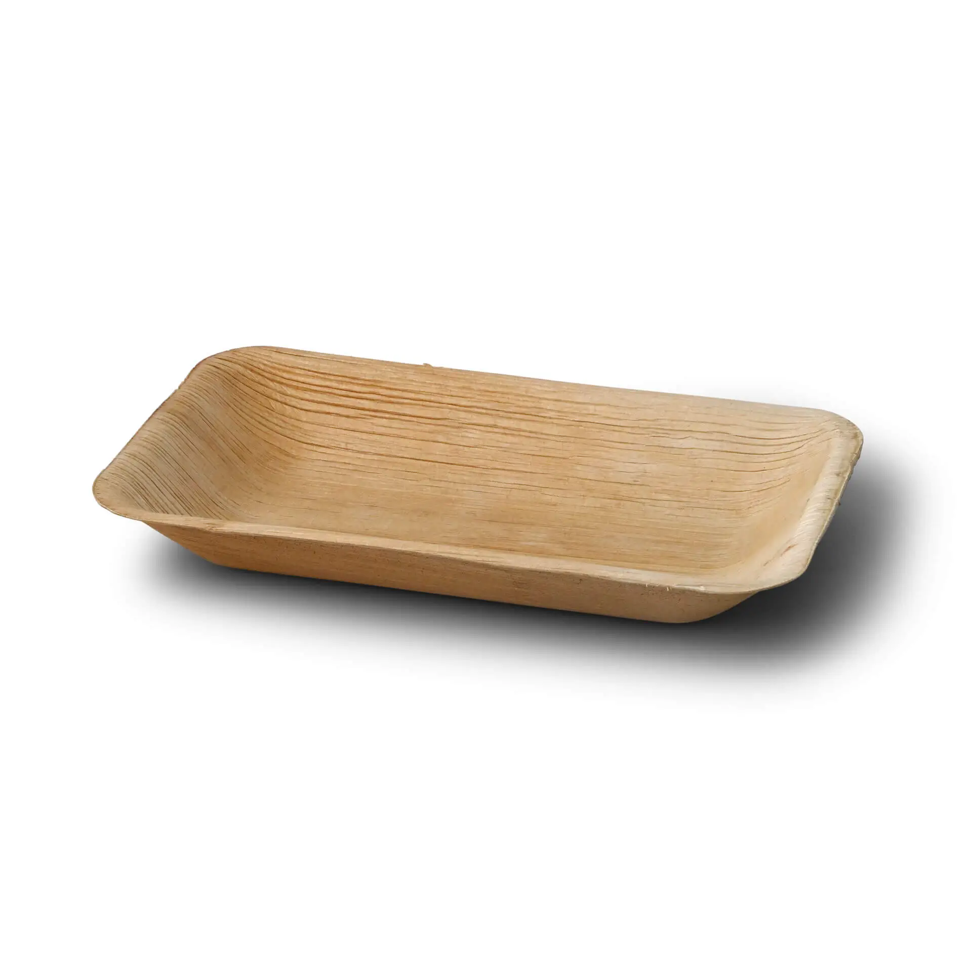 Palm leaf plate "Palmware®" 25 x 15 cm, deep, rectangular