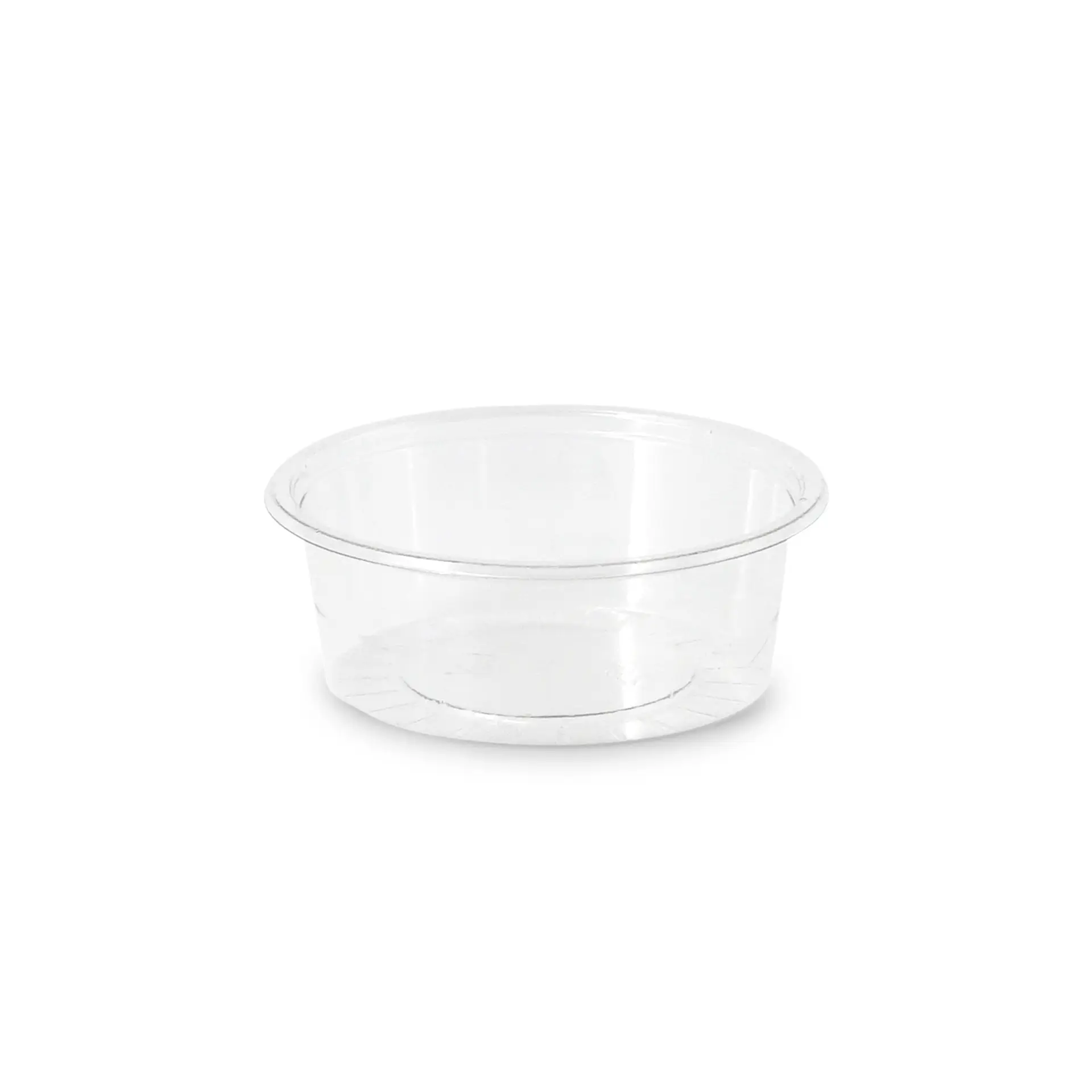 rPET-Portionsbecher 80 ml, Ø 75 mm, transparent