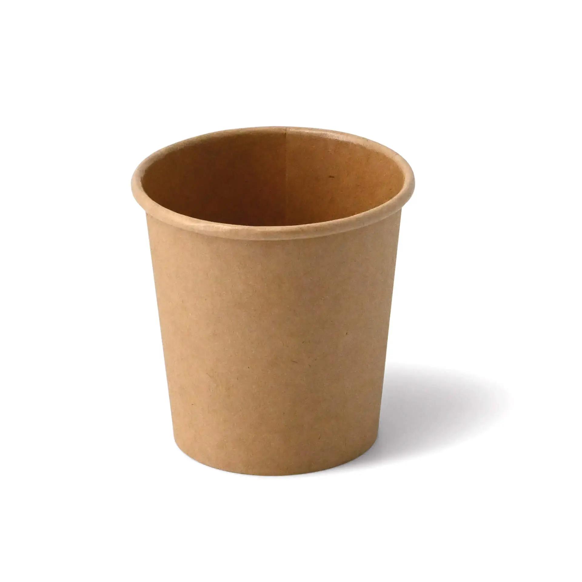 4 oz Paper cups single wall, Ø 62 mm, kraft