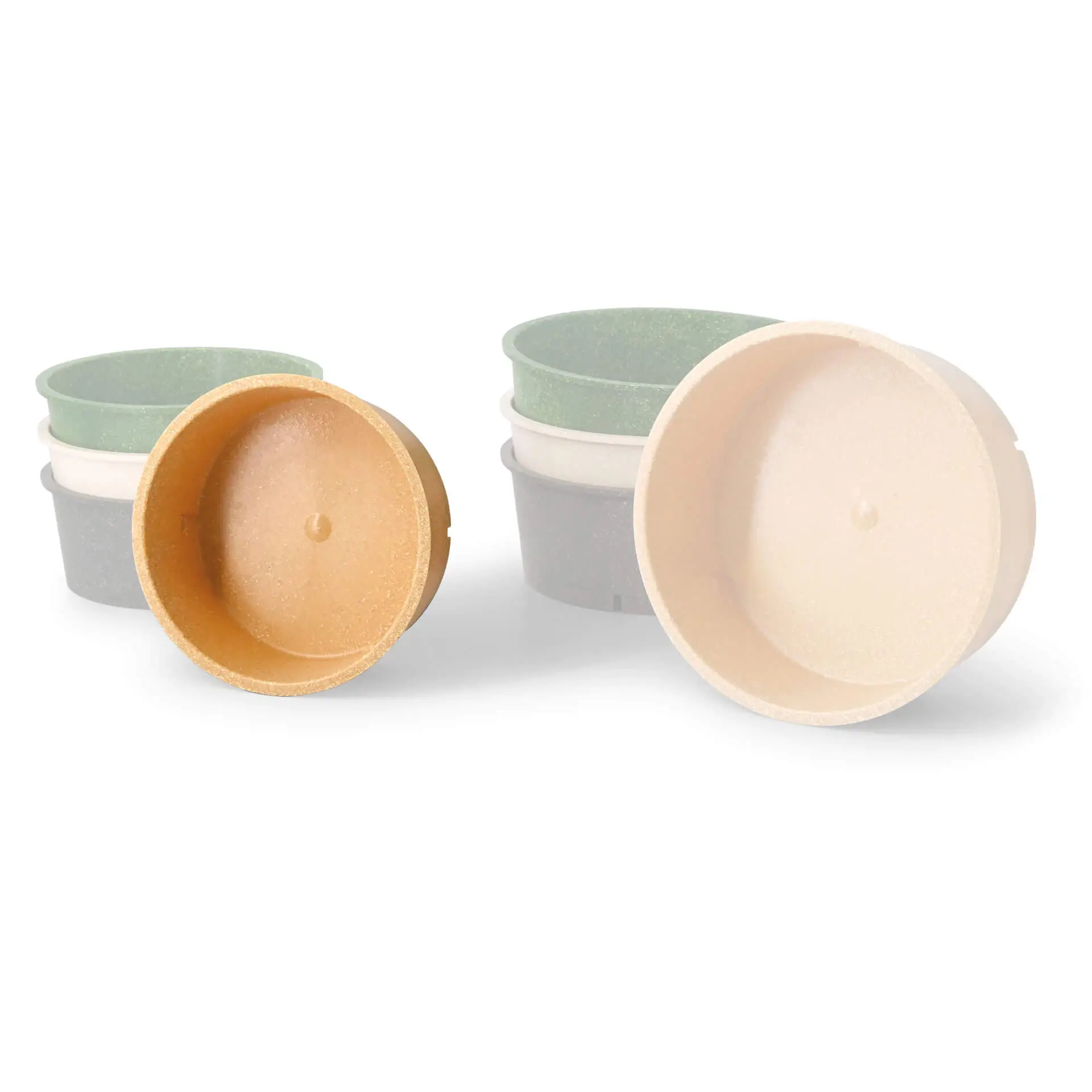 Reusable bowls "merways Bowl" 650 ml, Ø 150 mm, caramel / brown