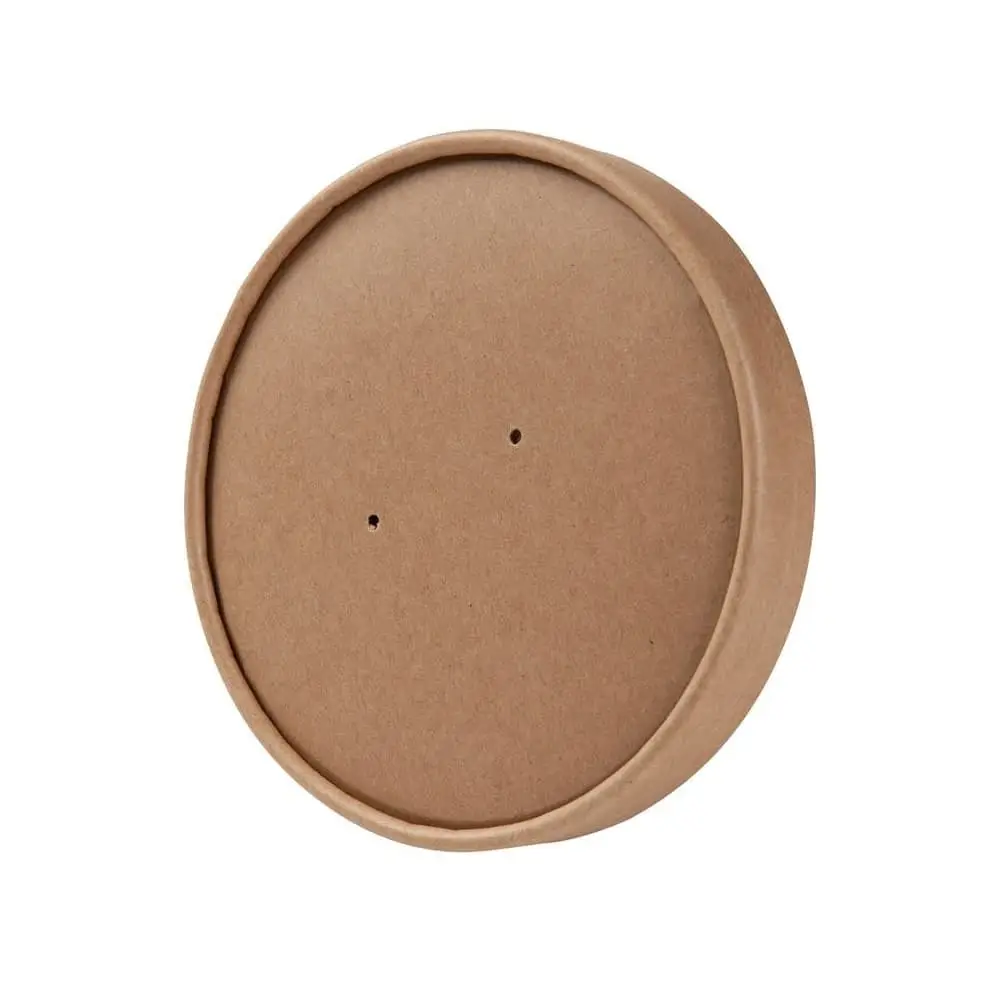 Cardboard membrane lids Ø 115 mm, kraft