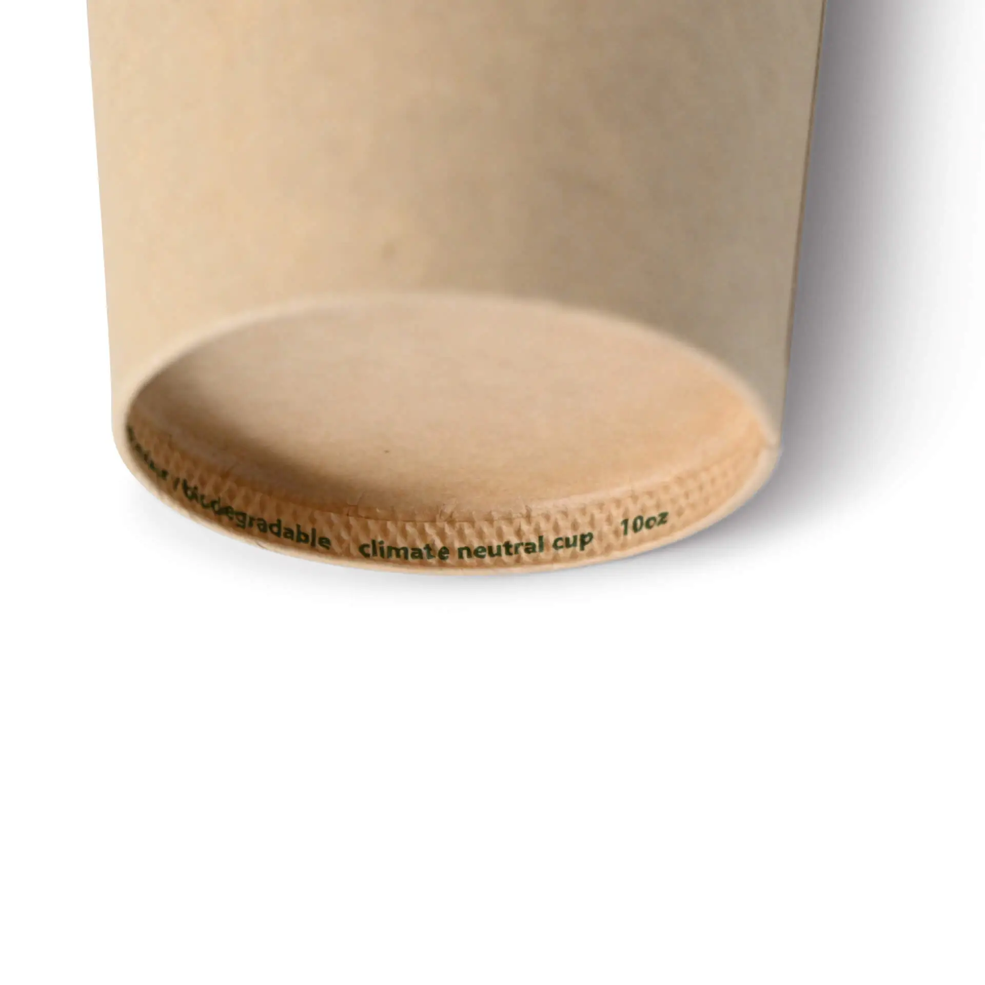 Paper cups 250 ml / 10 oz, Ø 90 mm, unbleached