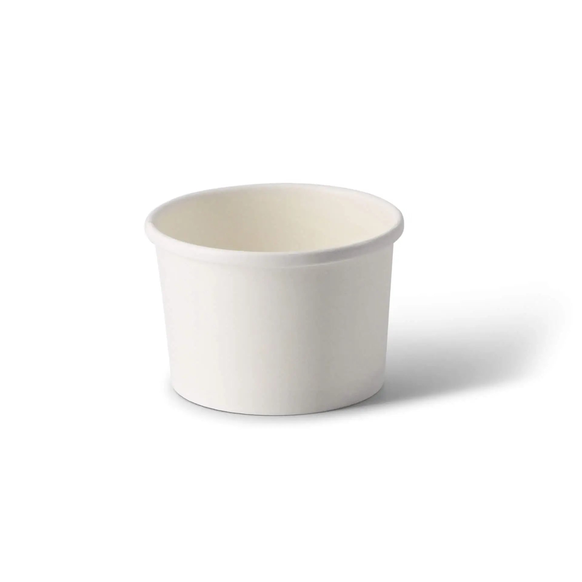 8 oz Cardboard Soup cups (Premium), Ø 90 mm, white