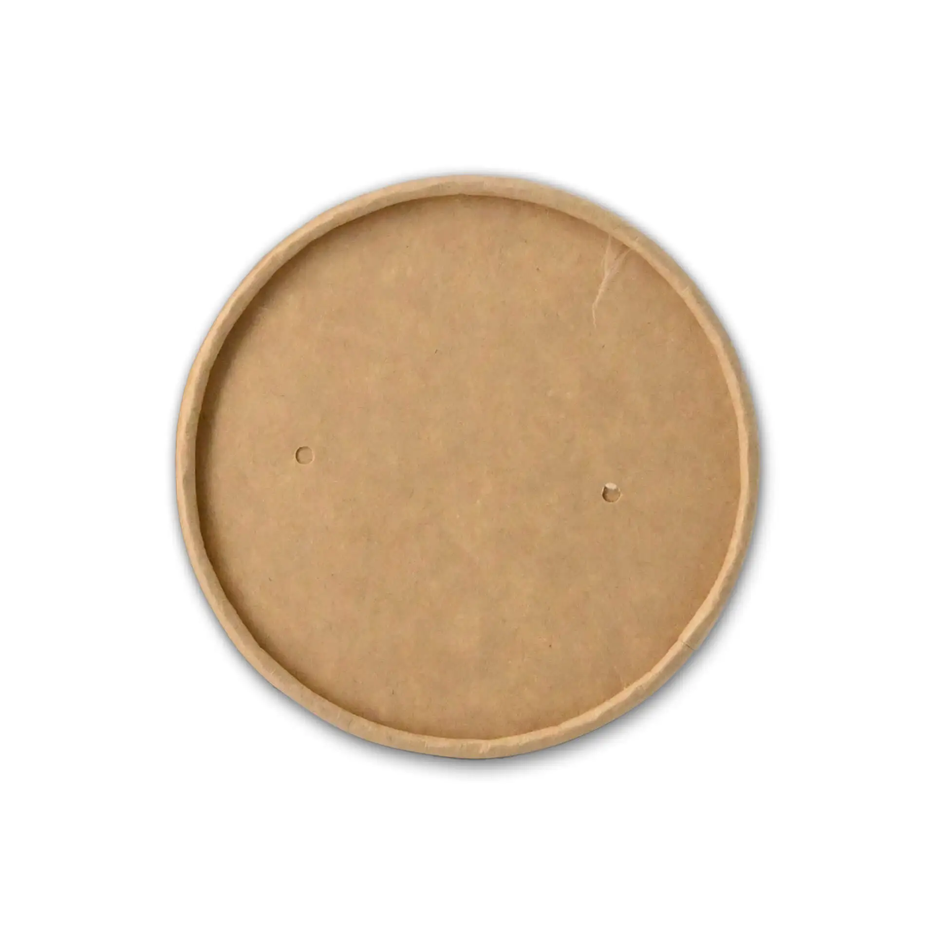 Pappdeckel (beschichtet) Ø 92 mm, braun (für Eisbecher)