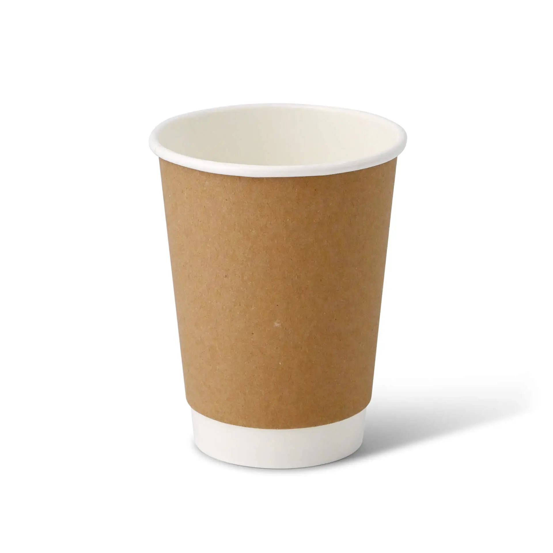 Coffee to go Becher, Pappe, 300 ml / 12 oz, Ø 90 mm, braun