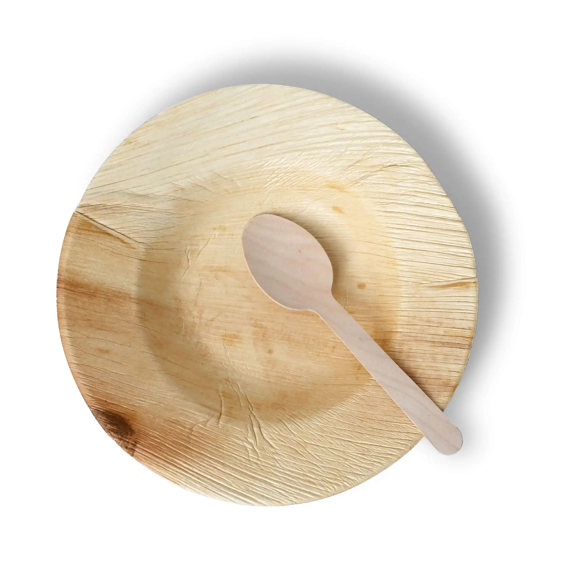 Palm leaf plate "Palmware®" Ø 23 cm, deep, round, with rim