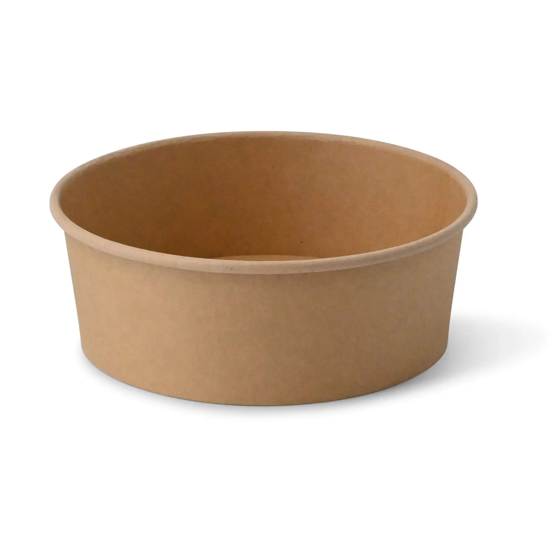 Premium-cardboard bowls 1.000 ml, Ø 185 mm, brown, round