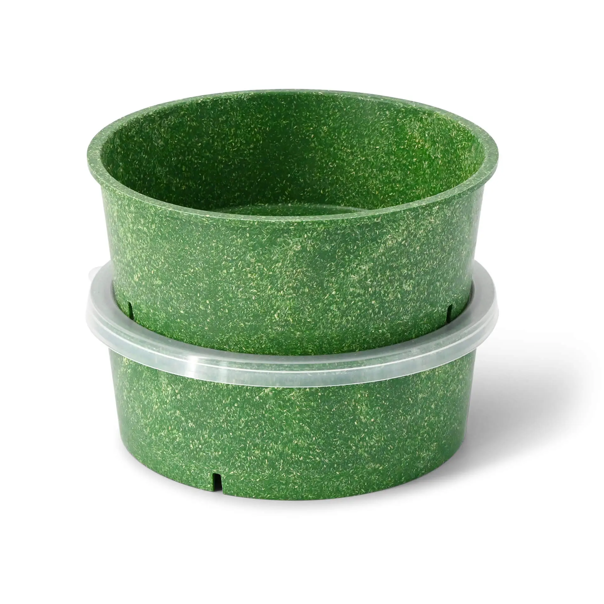 Reusable bowls "merways Bowl" 1000 ml, Ø 185 mm, spinach / dark green