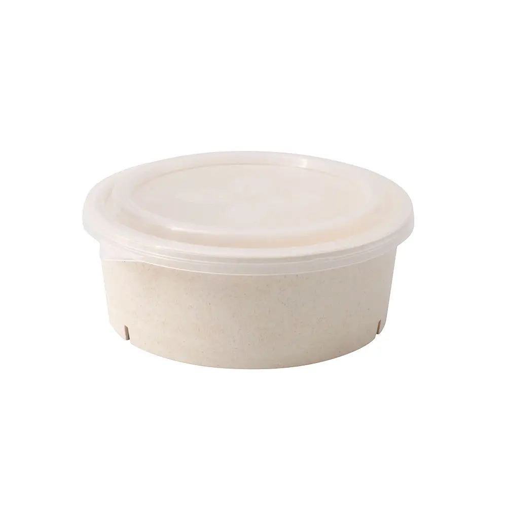 Second-hand-set Reusable Bowls merways Bowl 1,000 ml, Cashew / creame white