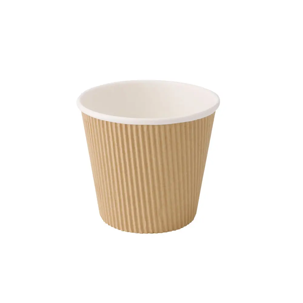 19 oz Ribbed Soup cups, Ø 116 mm, kraft