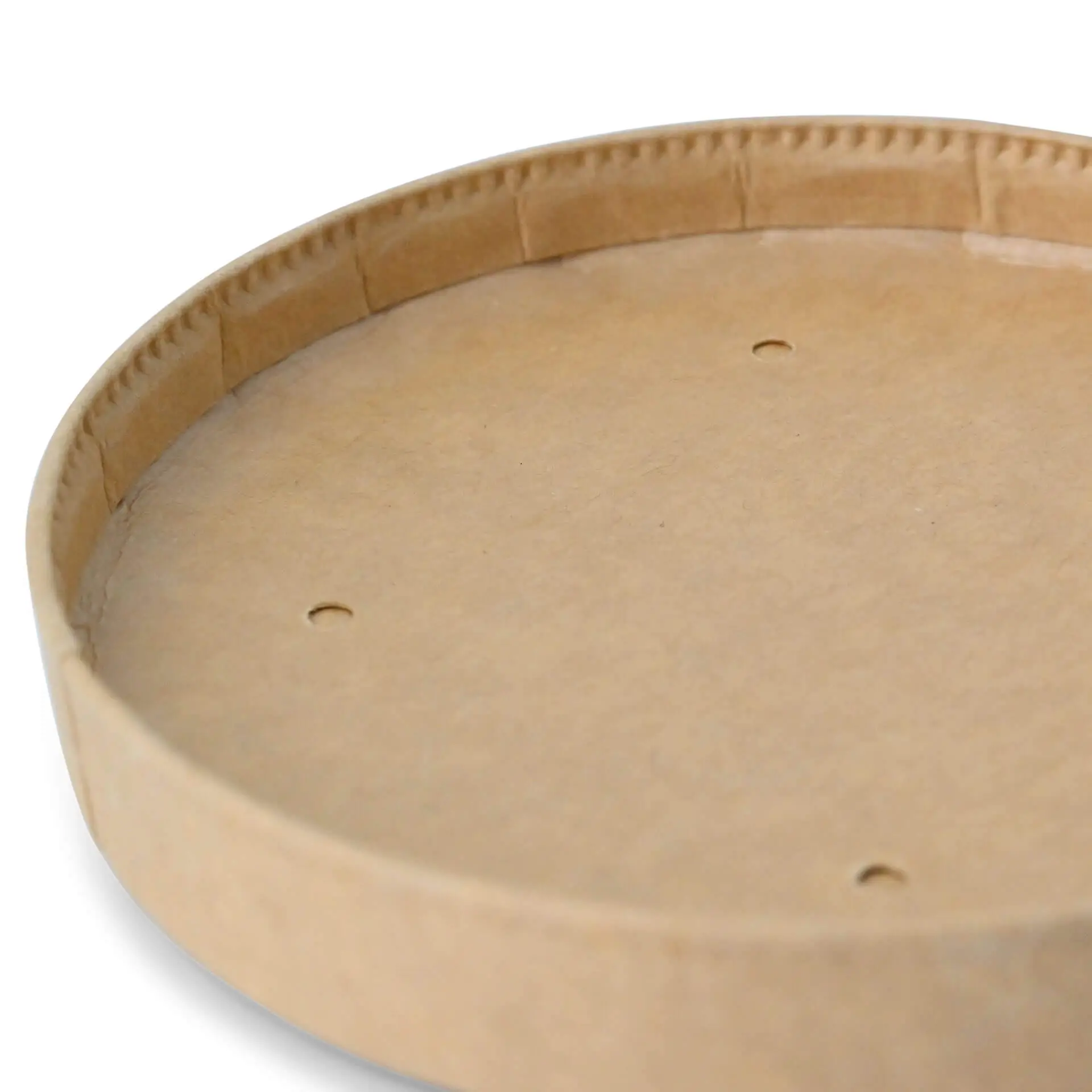 Cardboard-lids Ø 92 mm, brown (for ice cream cups)