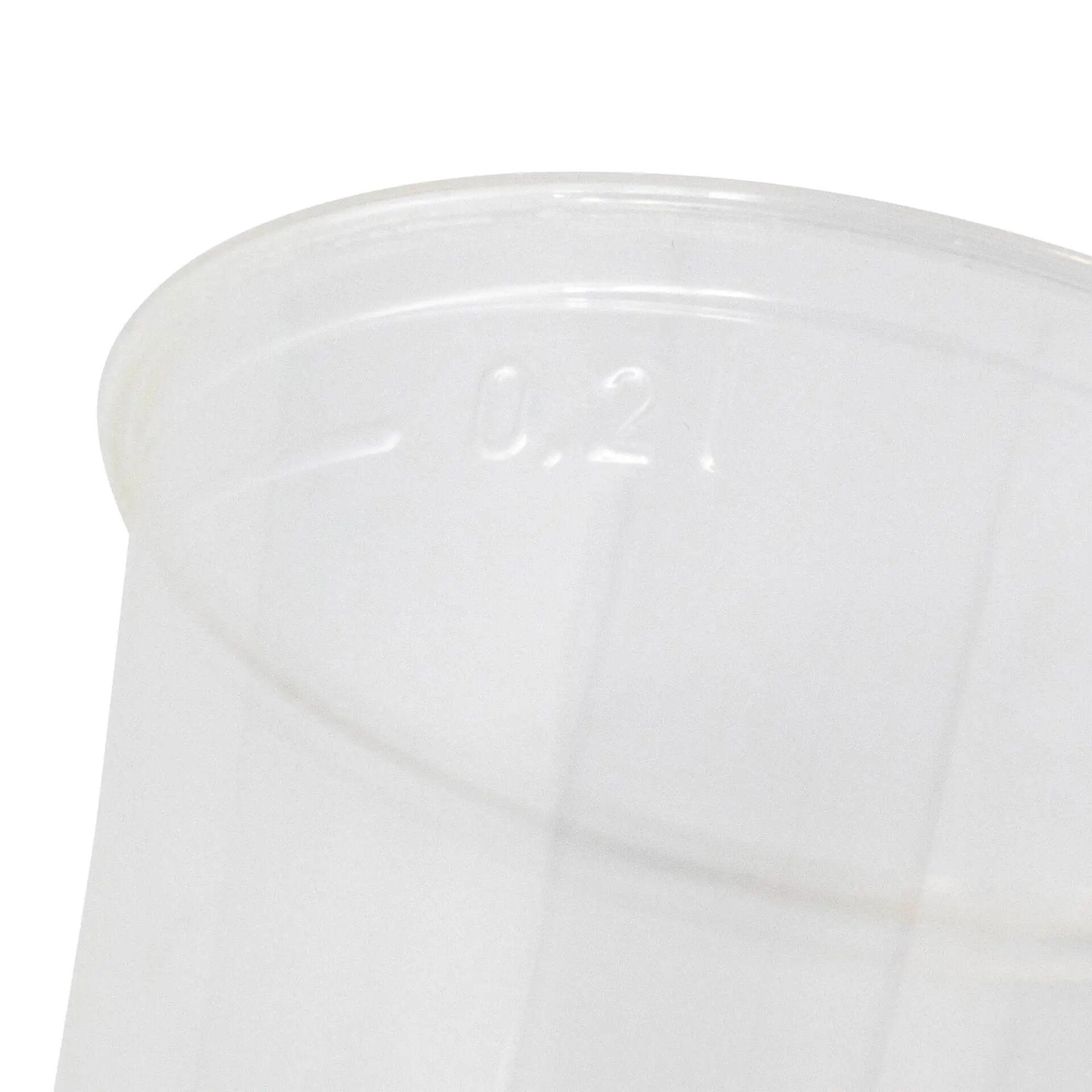 8 oz PLA clear cups, Ø 71 mm